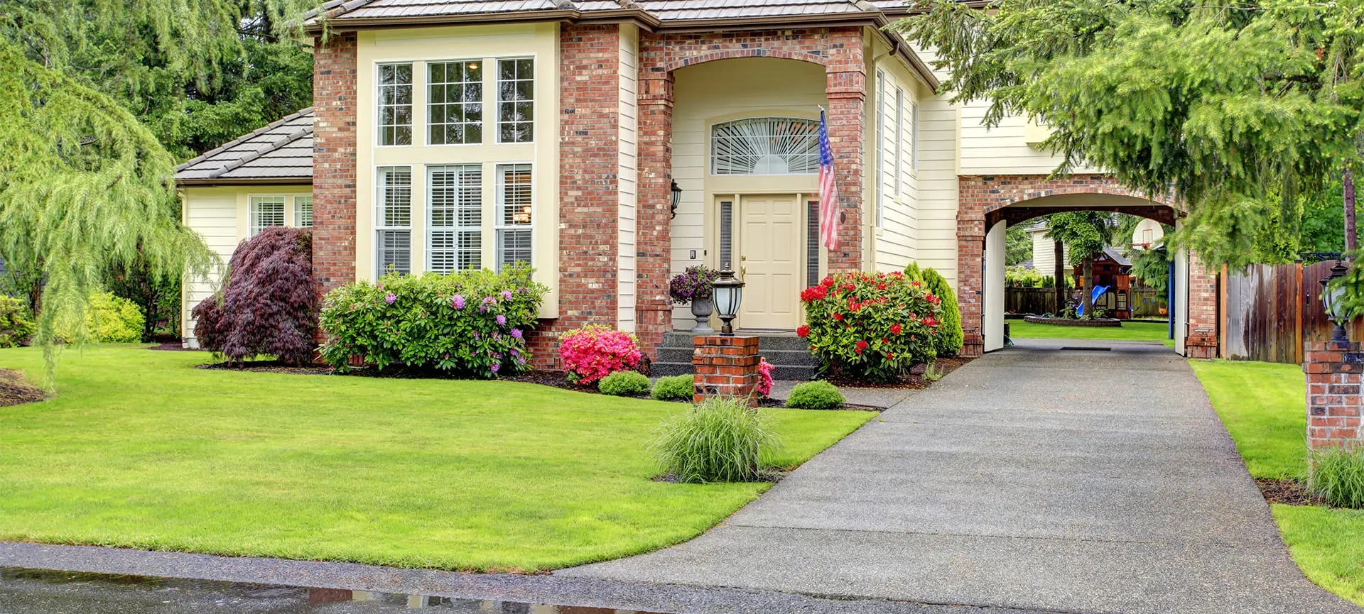 beautiful curb appeal
