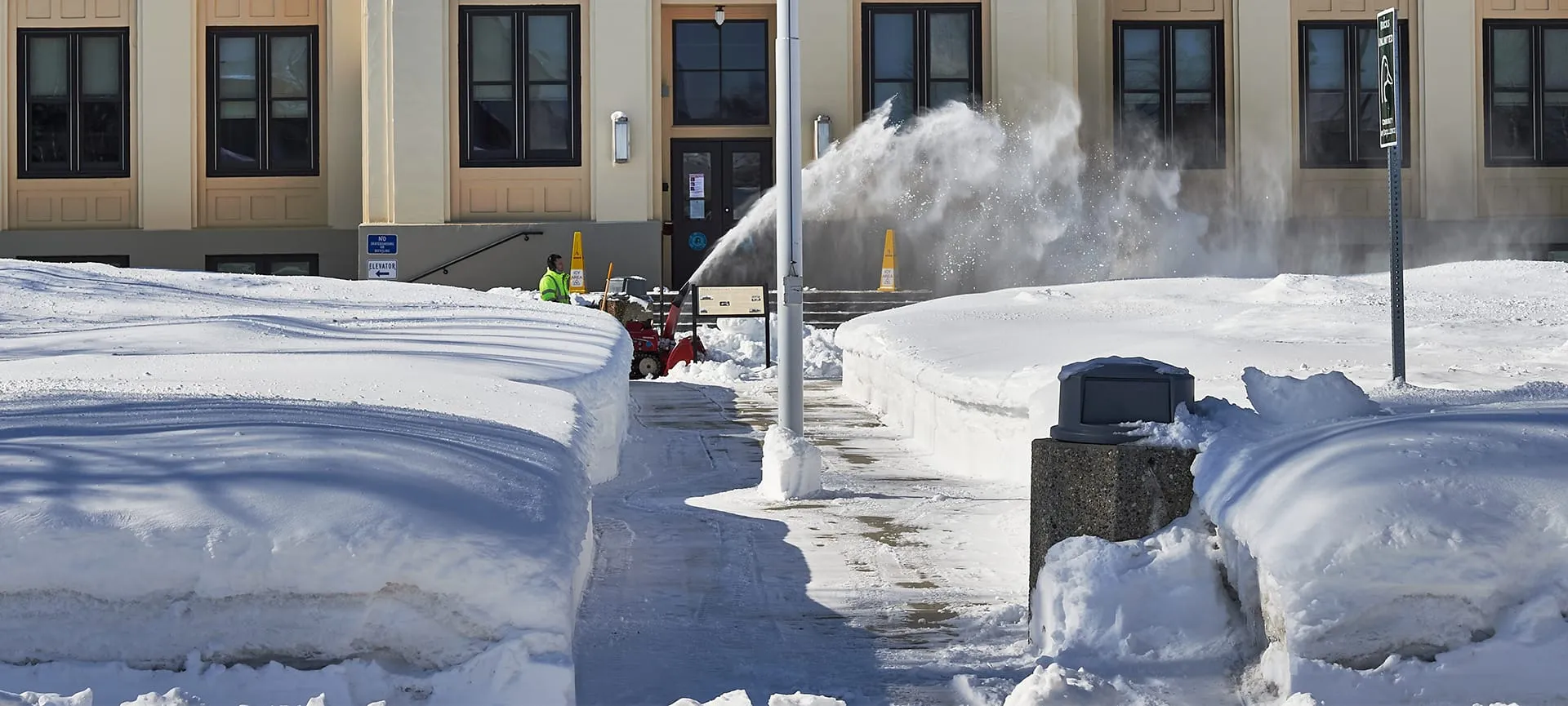 snow removal service matters for business