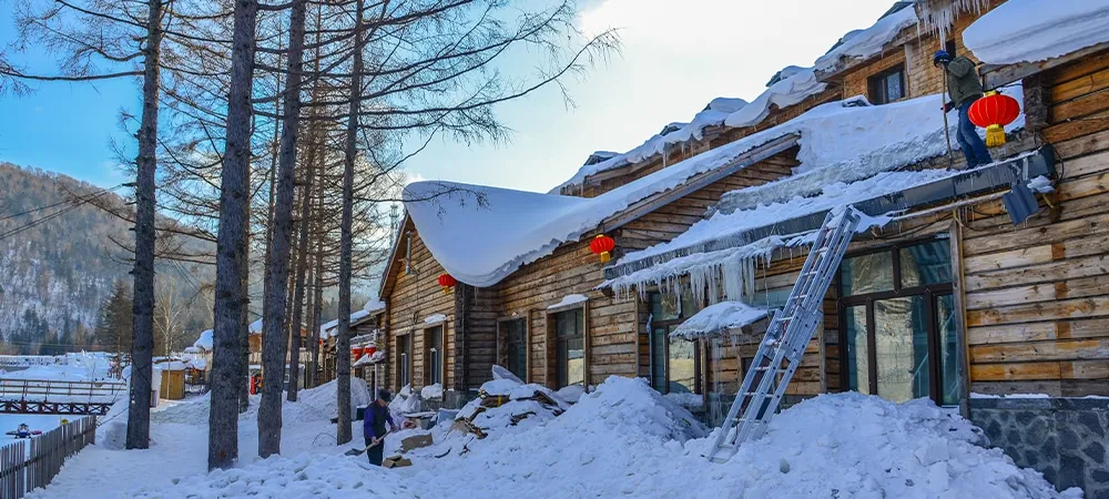 prevent roof ice build up