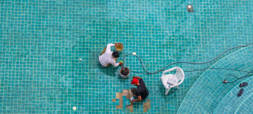 tile pool renovation