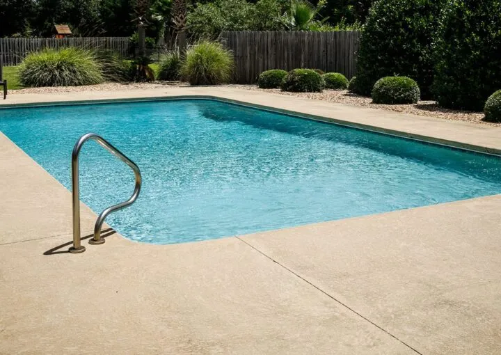 concrete pool deck style