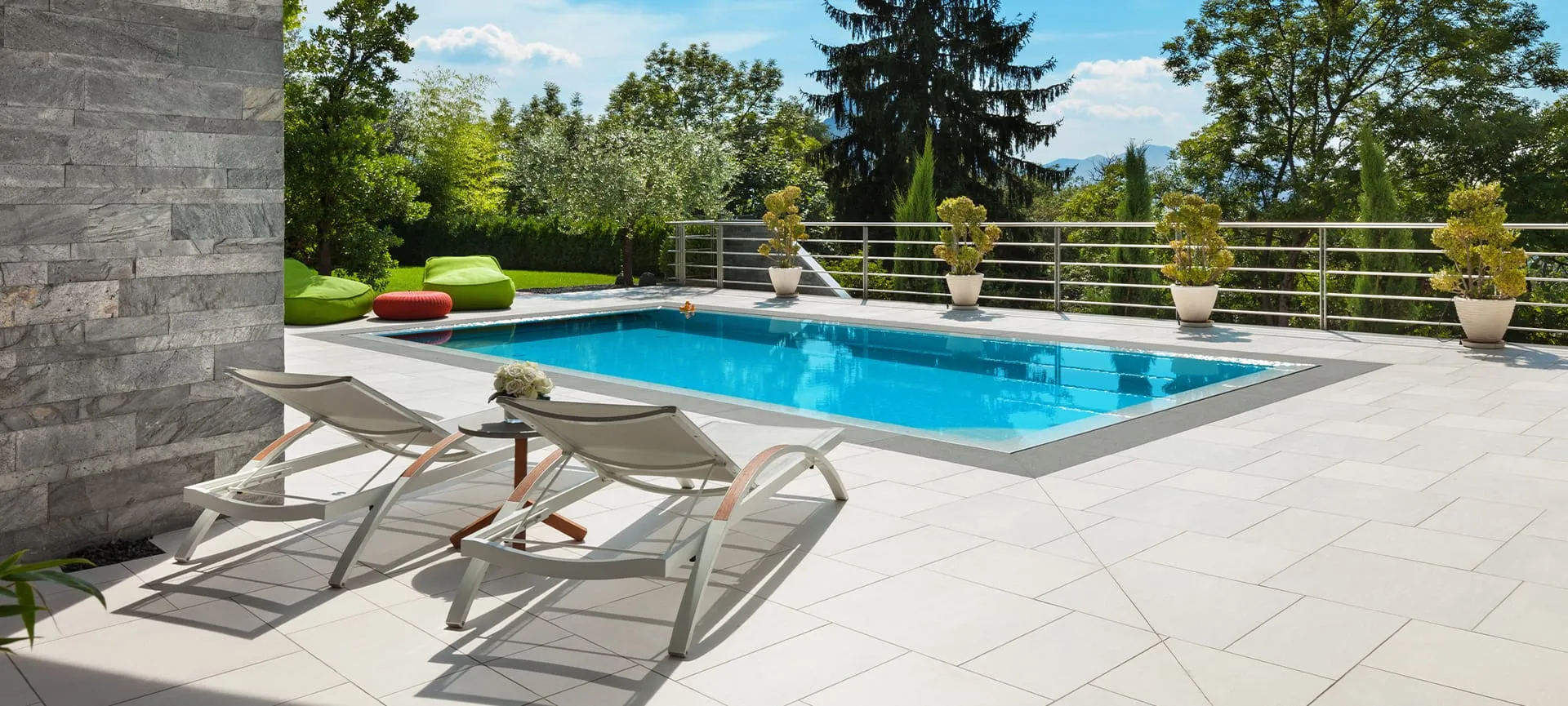 open a pool for the summer