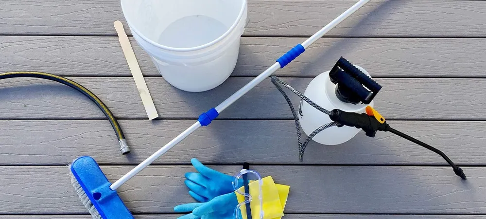 clean trex decking tools