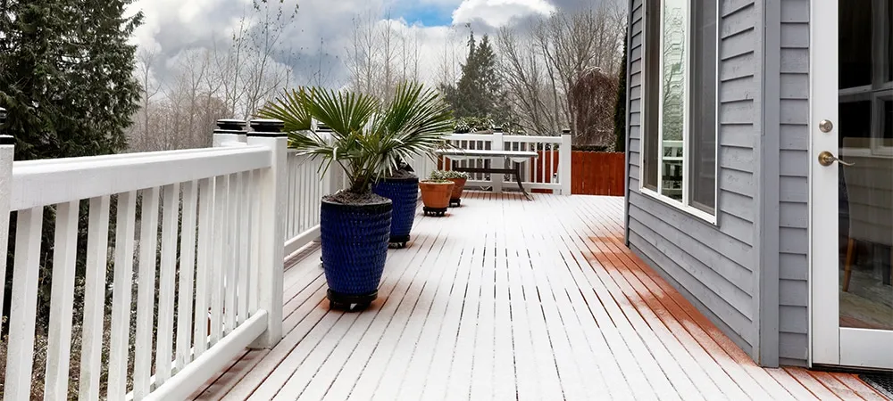 winter proof deck
