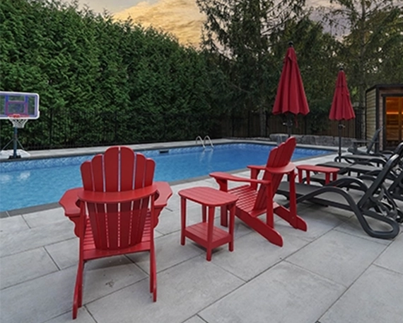 leading of the swimming pools