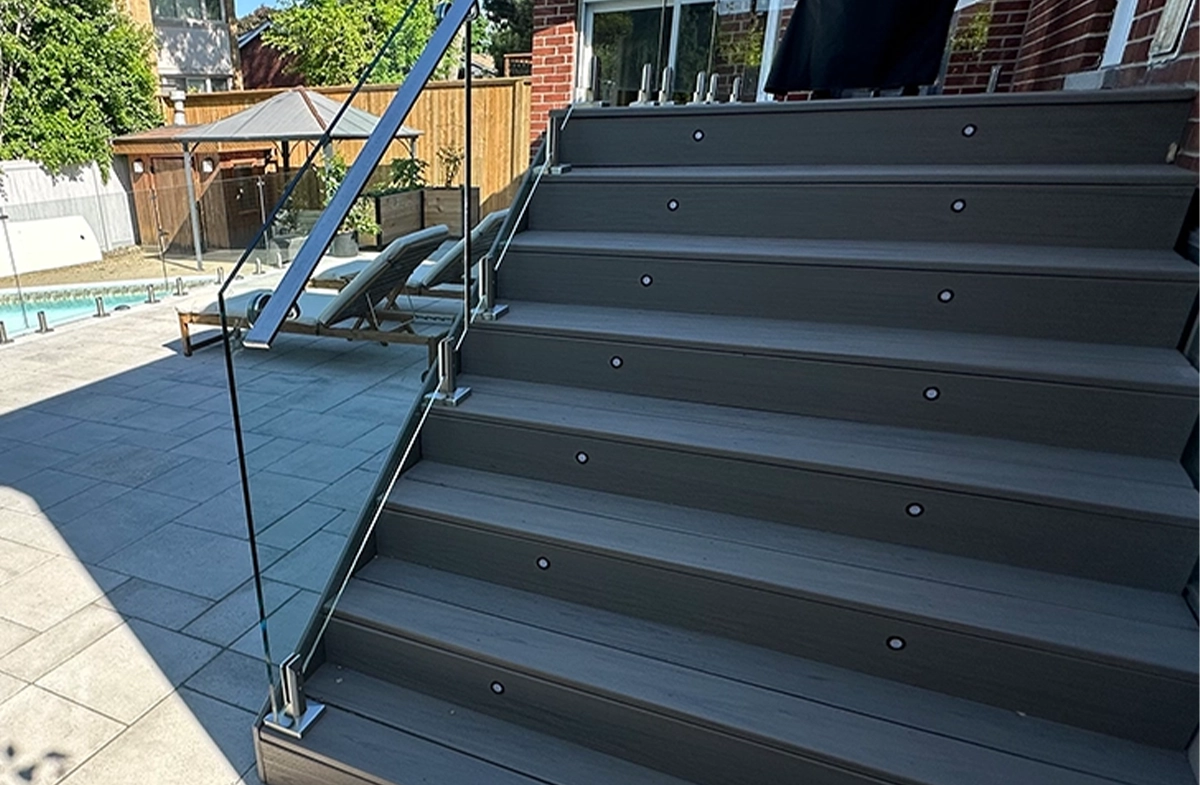 build in step lighting