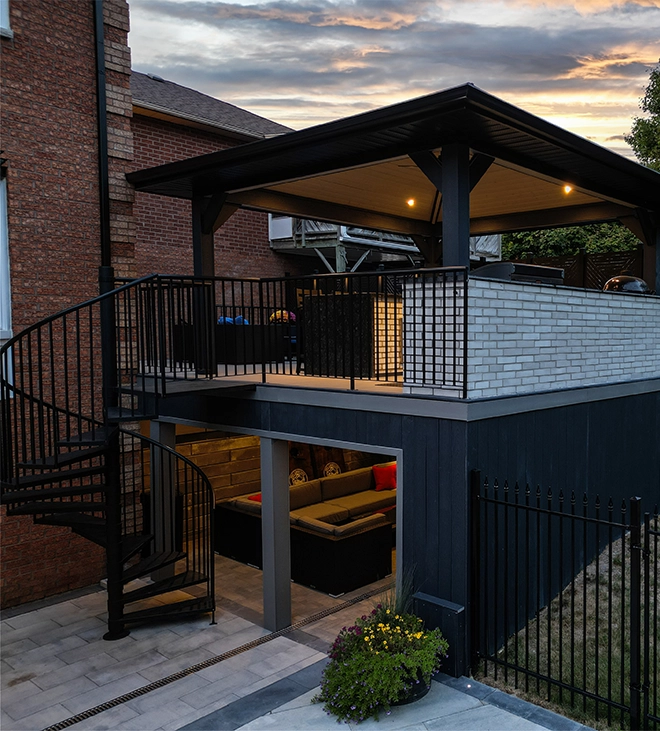 full view of double floor custom carpentry full view of double floor custom carpentry