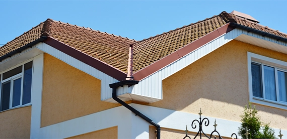 full view of home roof