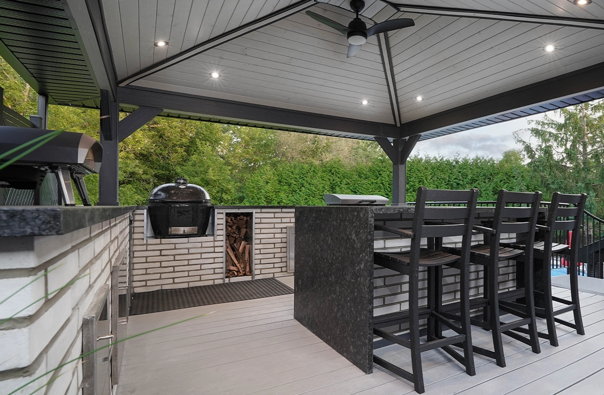 open covered kitchen setup open covered kitchen setup