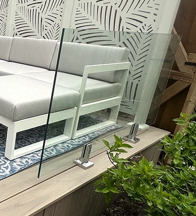 the deck final installation