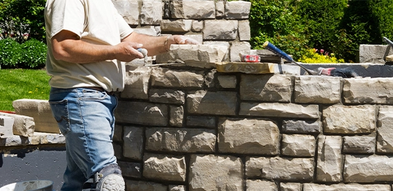 armour stone retaining wall image six armour stone retaining wall construction