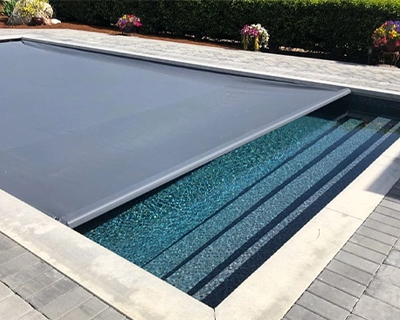 automatic pool cover image seven close up view of automatic pool cover