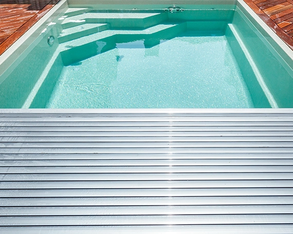 automatic pool cover image three new modern automatic pool cover