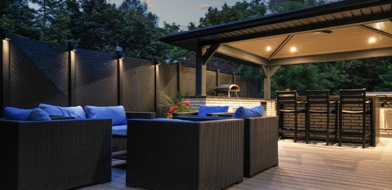 cabana image two cabana, open kitchen, sitting space