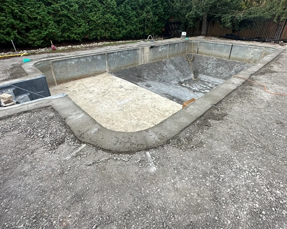 concrete pool renovation process