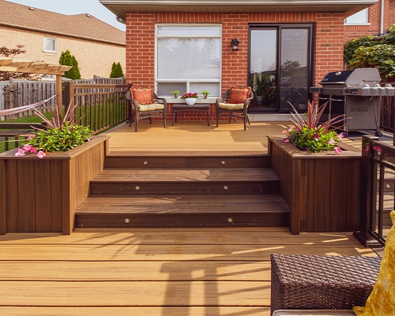 deck gallery image five multi level deck