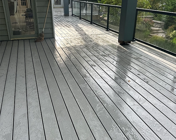 deck gallery image nine new polished grey color deck