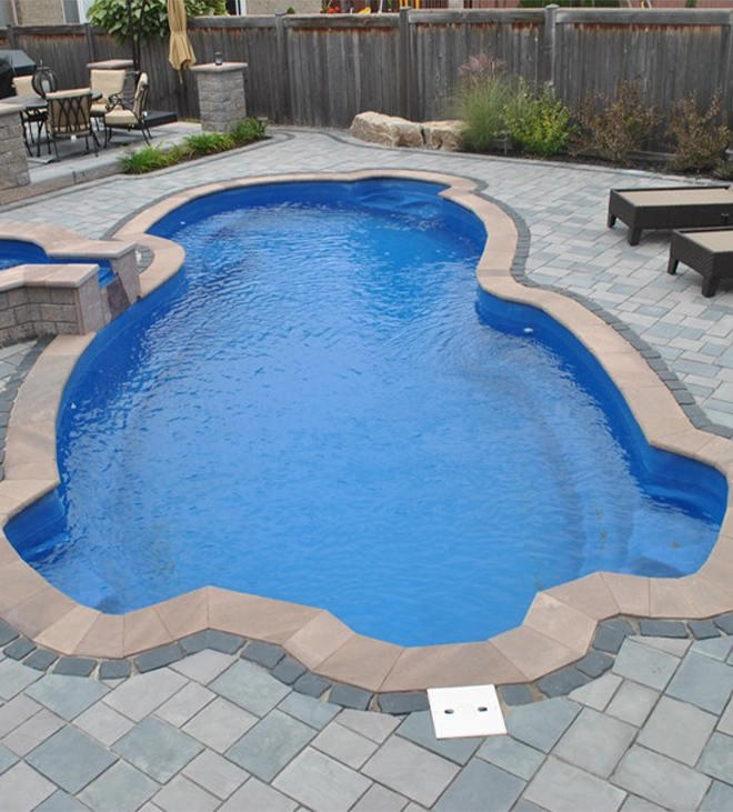 fibreglass swimming pool