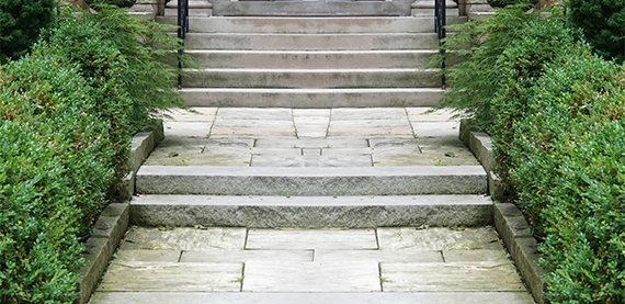 flagstone steps