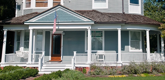 large home front porch
