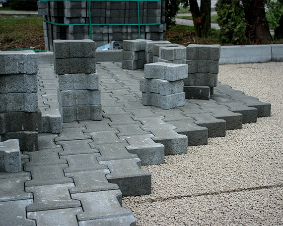 concept of paver floor installation