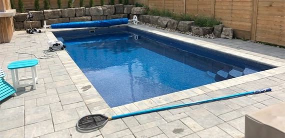 pool interlocking deck cleaning