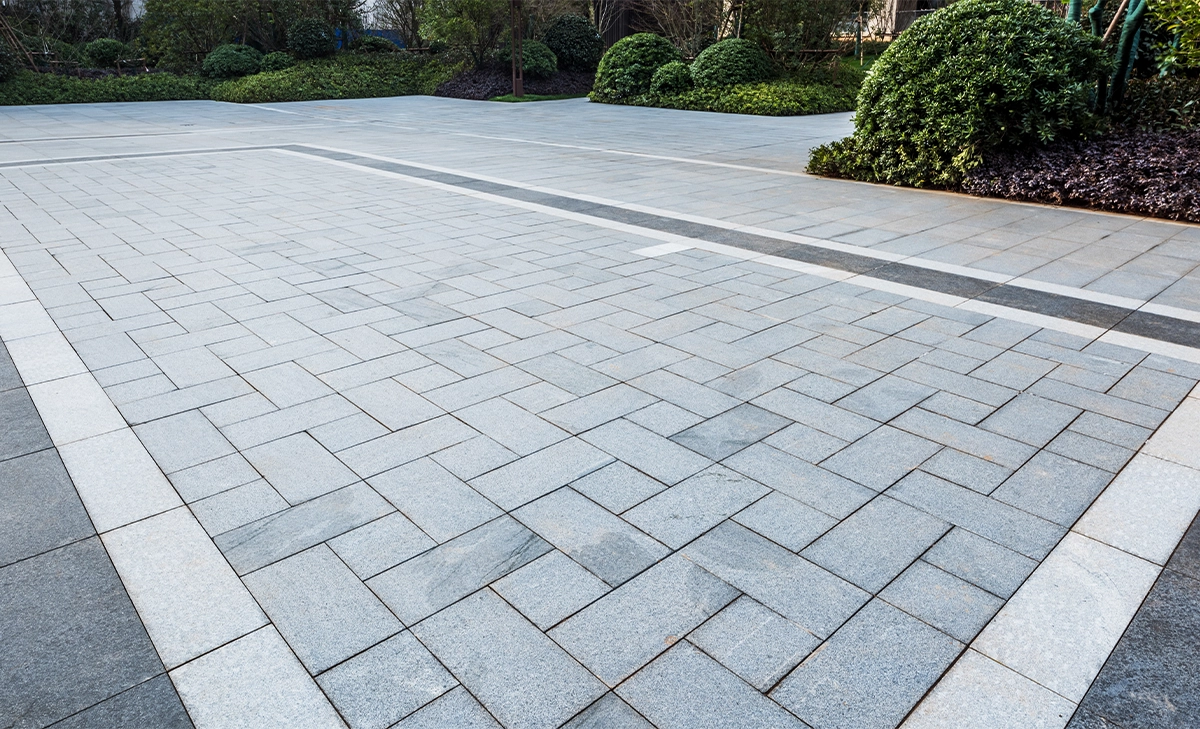 clean interlocking surface