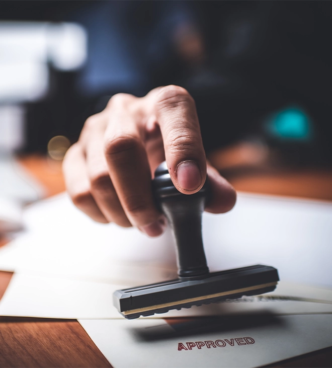 permit approved concept of permit approved