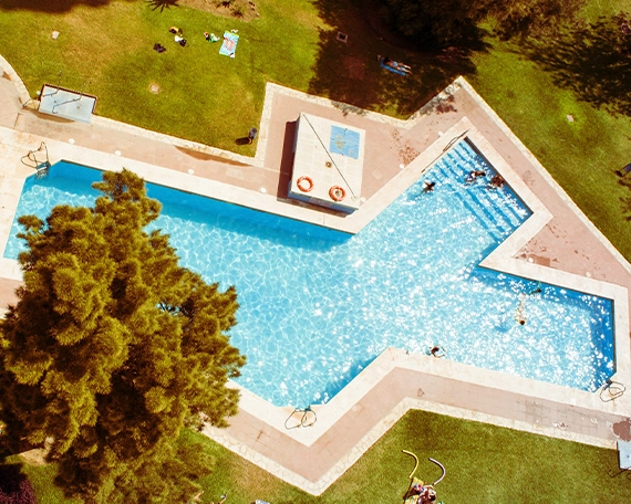 customize commercial swimming pool with pool copying