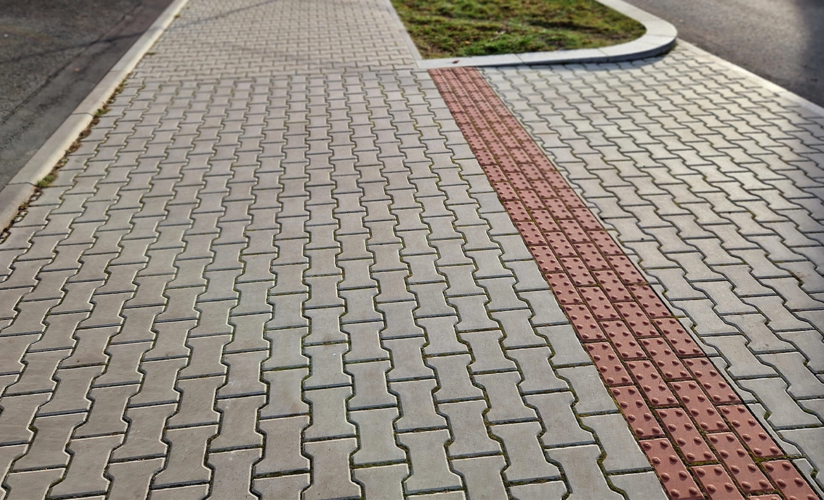 self-cleaning permeable driveway