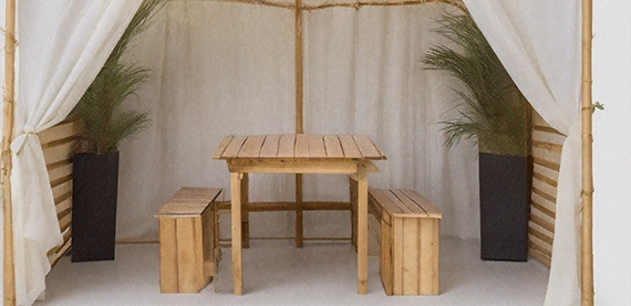 sitting setup inside sukkah sitting setup inside sukkah