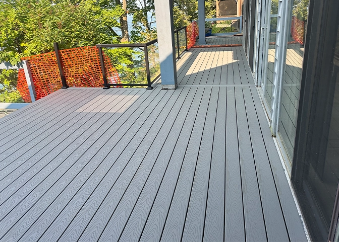 trex composite deck