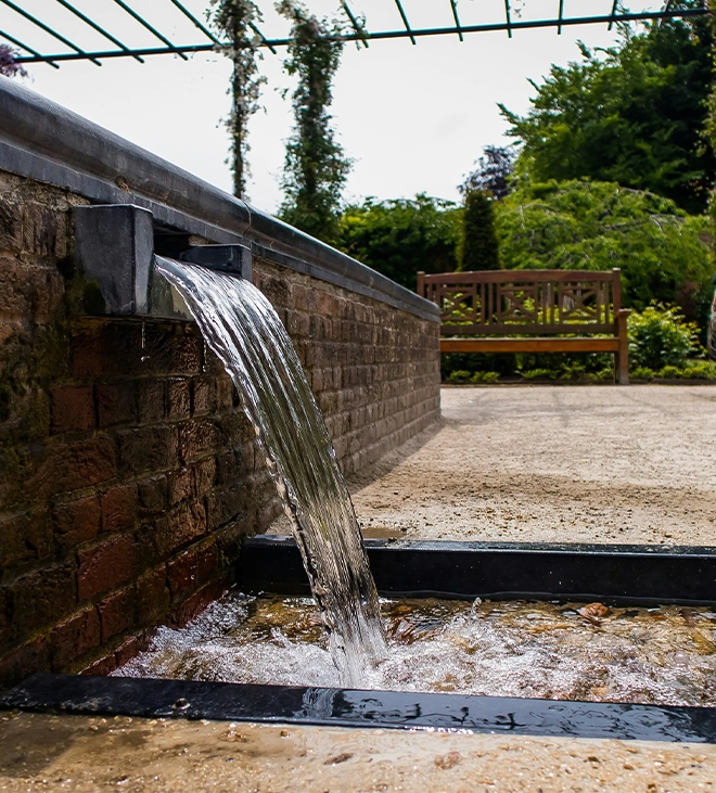waterfall water flowing