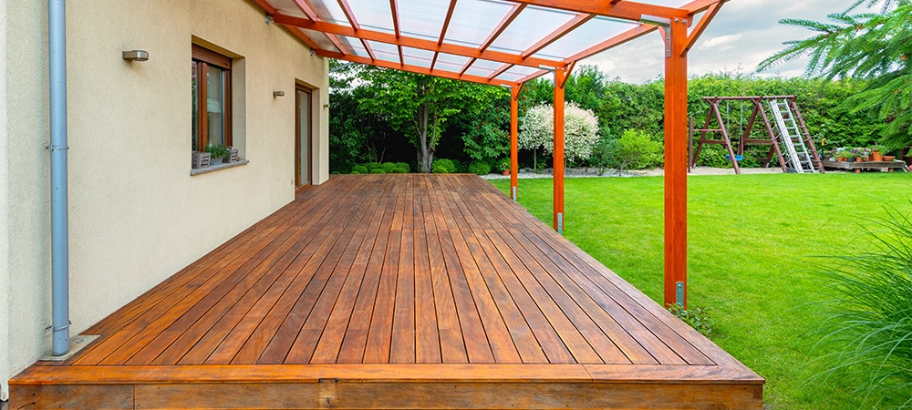 mahogany deck
