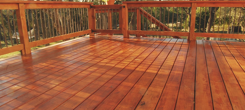 redwood deck