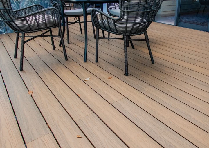 trex WPC decking floor wooden texture