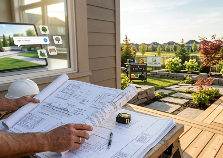 ai landscape and deck design vs professional landscape and deck designer